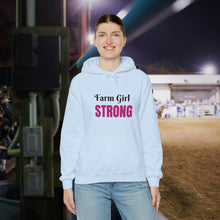 Load image into Gallery viewer, -Looking for Christmas Gift Ideas?  Our Hooded Sweatshirt is the perfect gift idea for women who are Farm Girl Strong!
