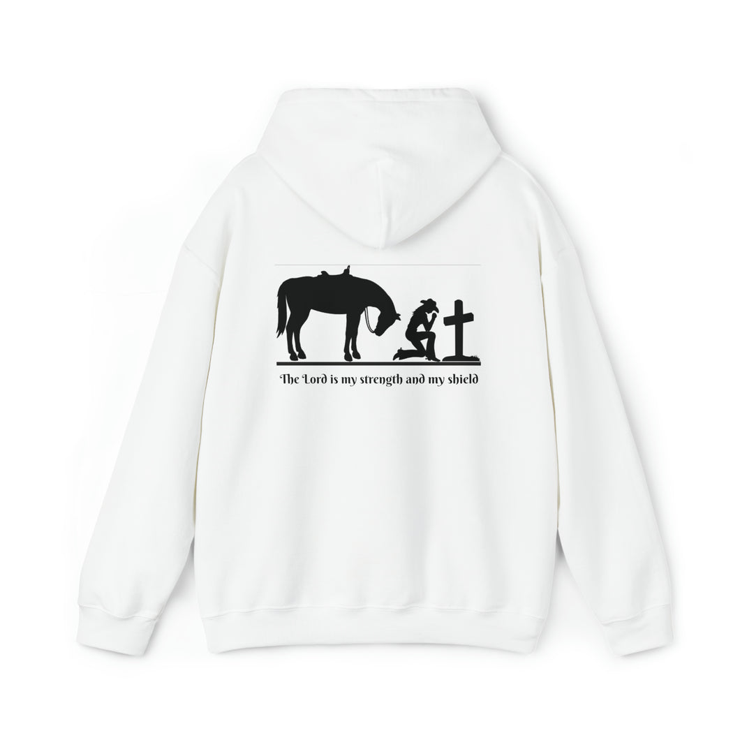 -Looking for Christmas Gift Ideas?  Our Hooded Sweatshirt is the perfect gift idea for women who are Farm Girl Strong!