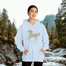 Load image into Gallery viewer, Arabian Horse Hoodie for &quot;Hot Blooded&quot; Arabian Horse Lovers
