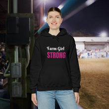 Load image into Gallery viewer, -Looking for Christmas Gift Ideas?  Our Hooded Sweatshirt is the perfect gift idea for women who are Farm Girl Strong!
