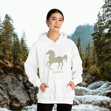 Load image into Gallery viewer, Arabian Horse Hoodie for &quot;Hot Blooded&quot; Arabian Horse Lovers
